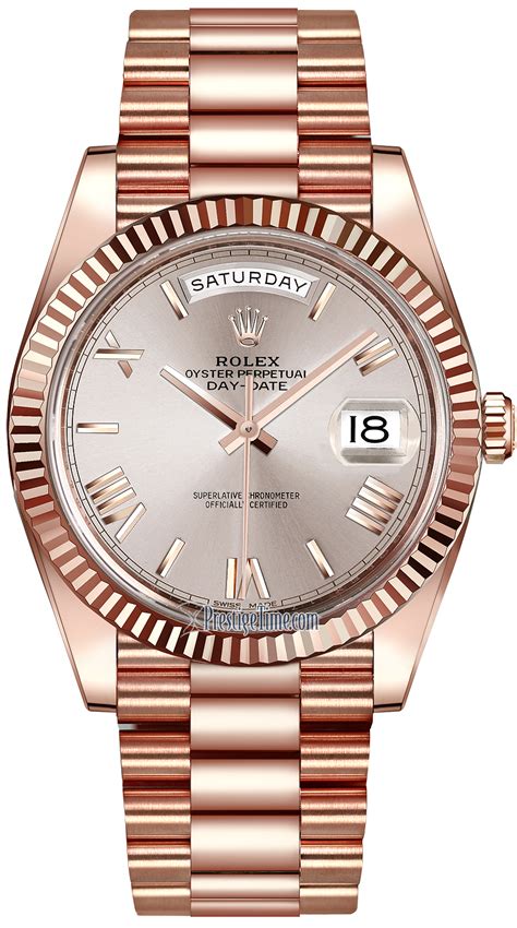 rolex sky dweller everose gold price|rolex day date reference 228235.